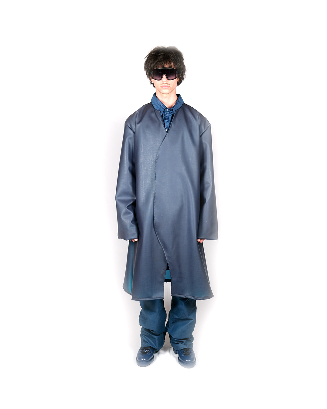 NIHFLEIM TRANSPARENT LONG COAT 1 OF 1