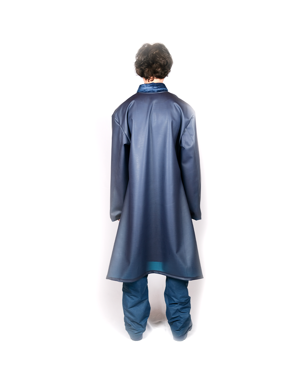 NIHFLEIM TRANSPARENT LONG COAT 1 OF 1