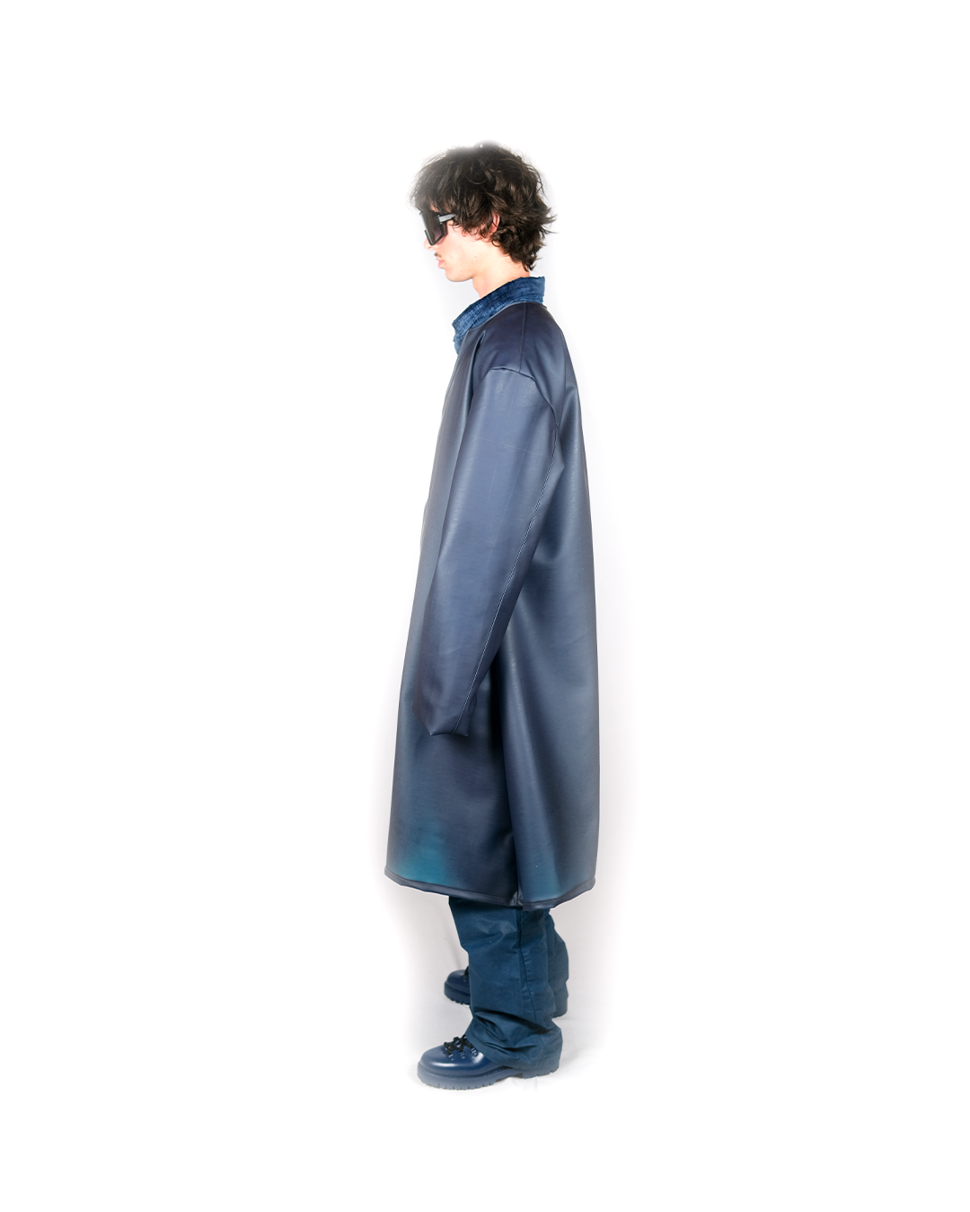 NIHFLEIM TRANSPARENT LONG COAT 1 OF 1
