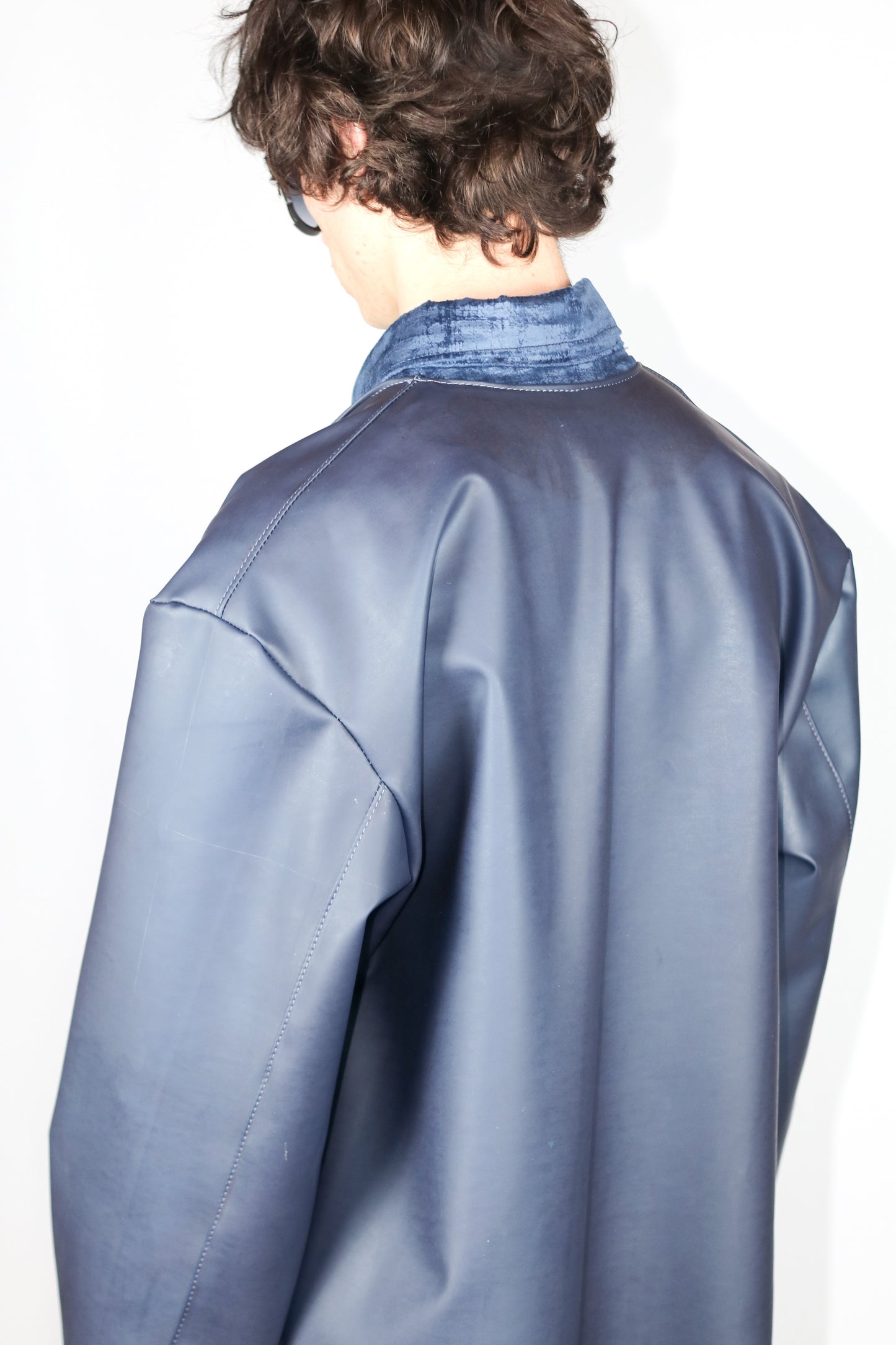 NIHFLEIM TRANSPARENT LONG COAT 1 OF 1